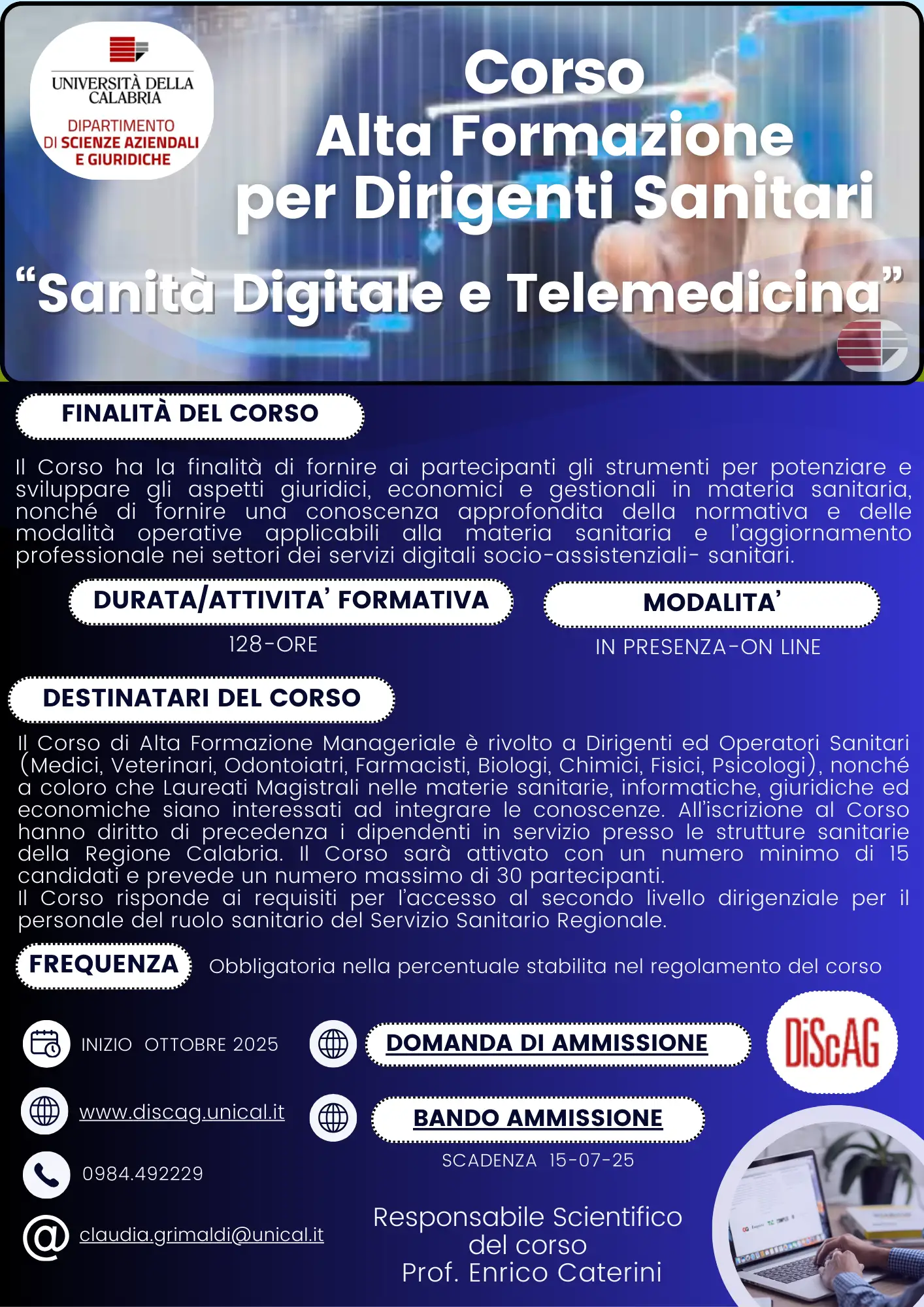 “Sanità Digitale e Telemedicina”